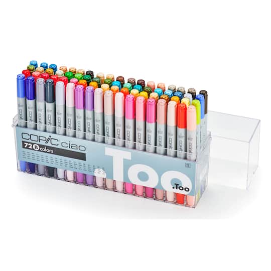Copic® Ciao Marker Set, 72 Color Set B